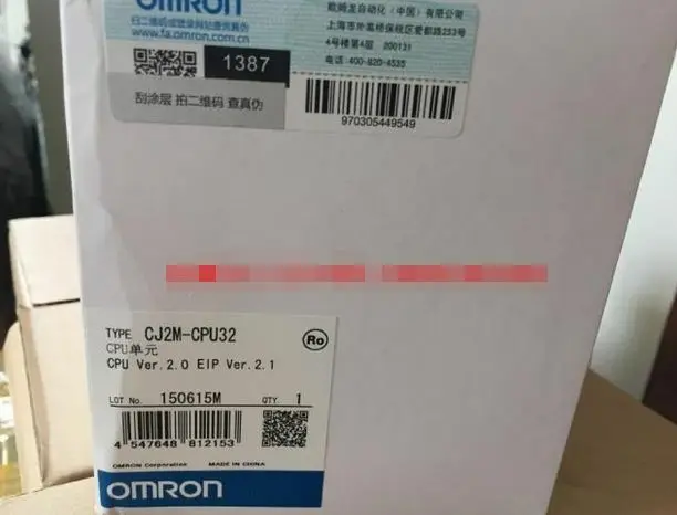 Cj2m-cpu 32 CJ2M cpu 32 1 шт. в коробке OMRON cpu модуль