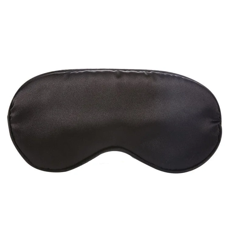 

Silk Eye Mask Hot Compress Shading Breathable Women's Cute Cold Sleep Steam South Korea Solid Color Anti-noise Three-piece Set