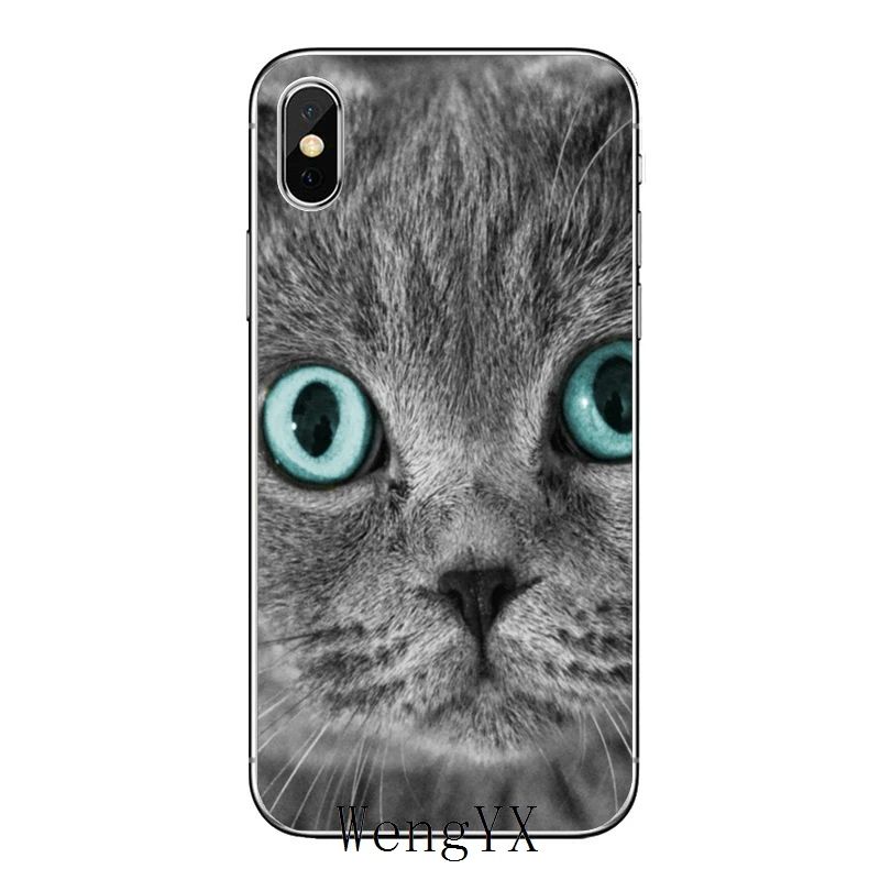 Шотландский Сложите cat для Xiaomi Redmi Note 6 5 5A 4 3 pro S2 5 plus 6A 4A 4x Pocophone F1 чехол