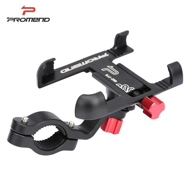 

Stable Aluminum Bicycle Phone Holder Adjustable Bike Phone GPS camera Riding Stand Mount Bracket For 3.5-6.2 inch Smartphone