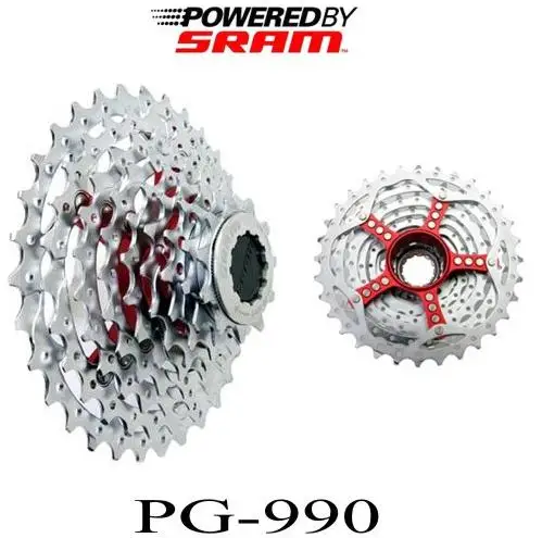 

SRAM PowerGlide PG 990 PG-990 Cassette MTB bicycle bike freewheel 9s PG990 11-32T 11-34T