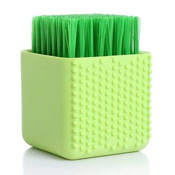 

Potted Household Laundry Brush Soft Bristle Clothes Bras Underwear Shoes Washing Silicone Brush Mini Dishwasher JS22