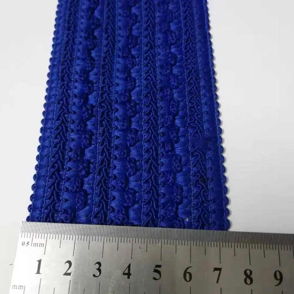 7 см ширина новая швейная эластичная лента золото черный белый Ebroidery DIY ручной работы аксессуары для одежды