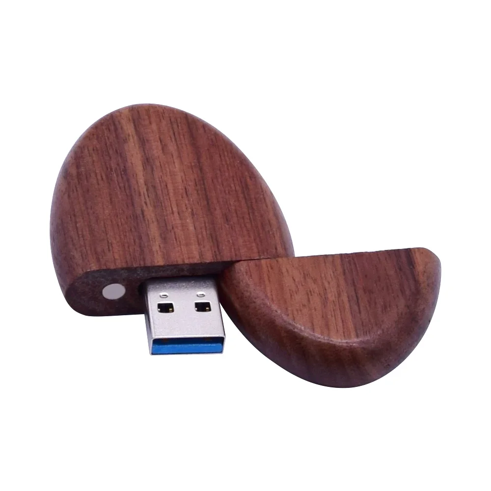 Пользовательский логотип клен орех деревянный флеш-накопитель Usb 3,0 ручка-накопитель Usb флешка 8 ГБ 16 ГБ 32 ГБ 64 ГБ подарки(более 10 шт. бесплатный логотип - Цвет: Walnut wood