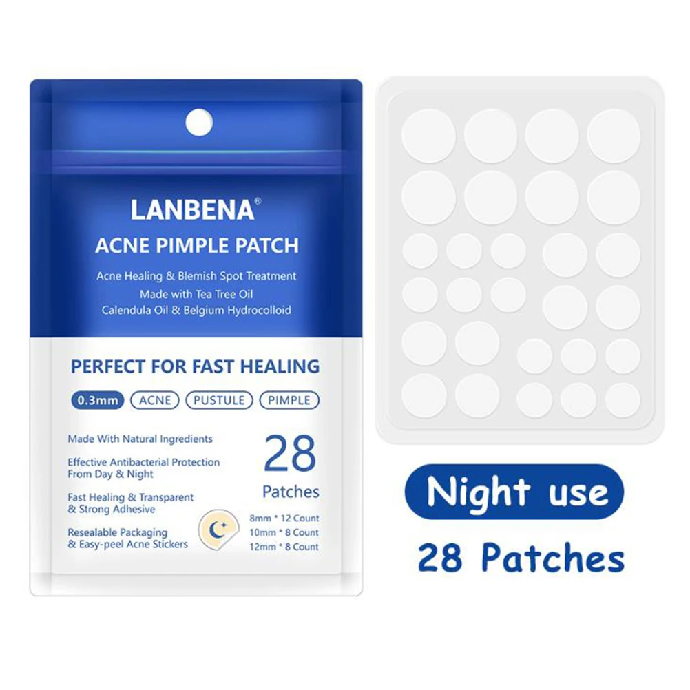 

LANBENA Acne Pimple Patch Invisible Acne Stickers Blemish Treatment Acne Master Pimple Remover Beauty Tool Skin Care