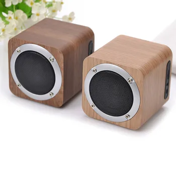 

1PC Retro Wooden Speaker Wireless Speaker Multi-purpose Mini Stereo Speaker