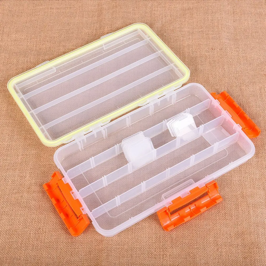 Magnetic Fly Fishing Box High Strength ABS Waterproof Transparent Lid Fishing Tackle Box Hook Lure Flies Box