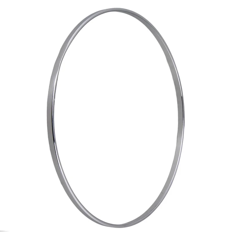 1X Chrome Zinc Hoop Tension Flanges for Guitar Accessories Parts