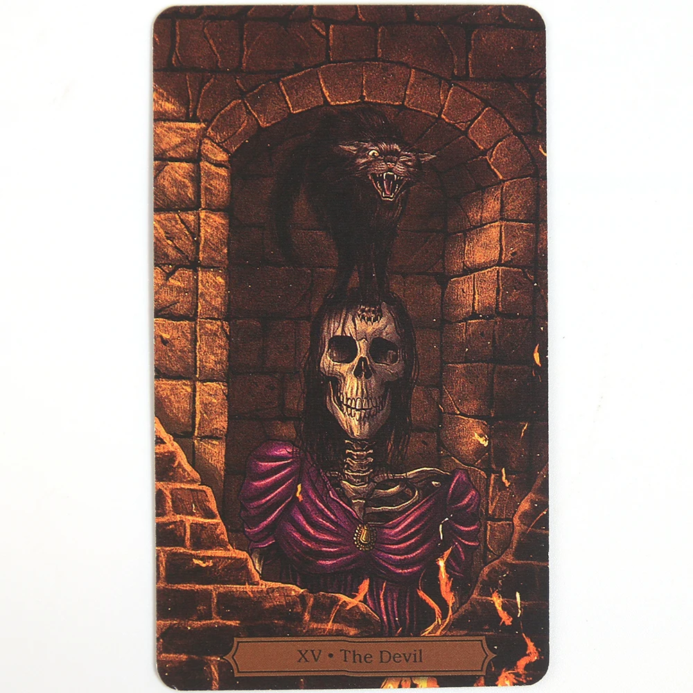 Supernatural Tarot Deck and Guidebook Card Game Gift With Pdf Guidebook Card Game Board Game 78 Cards Beginners