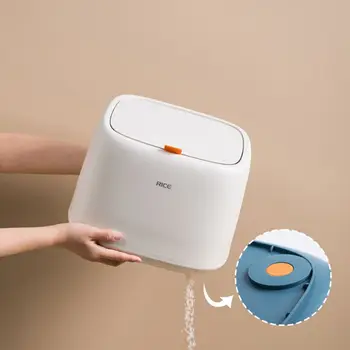 

Sealed Moisture-proof Grain Container Large Size Rice Storage Box Flip Cover Q6PE