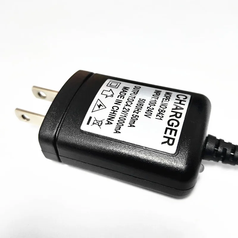 4.2V1A литиевая батарея зарядное устройство фонарик 18650 зарядное устройство фары Сменное зарядное устройство