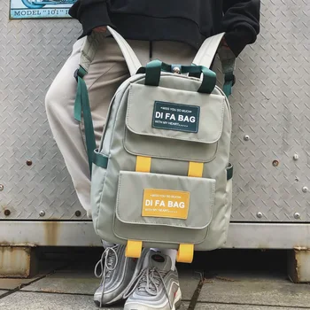 

New Large Capacity Backpacks Waterproof nylon Ring portable backpack School bag for Teenage Girls Mochila Female Daypack