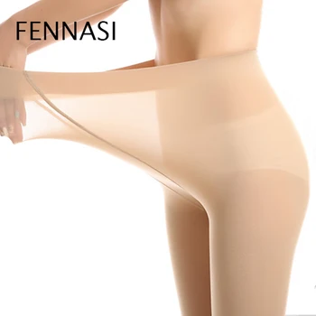 

Sexy Pantyhose Women Nylons Lady Sexy Tights Female Erotic High Waist Tights High Elasticity Transparent Plus Size FENNASI