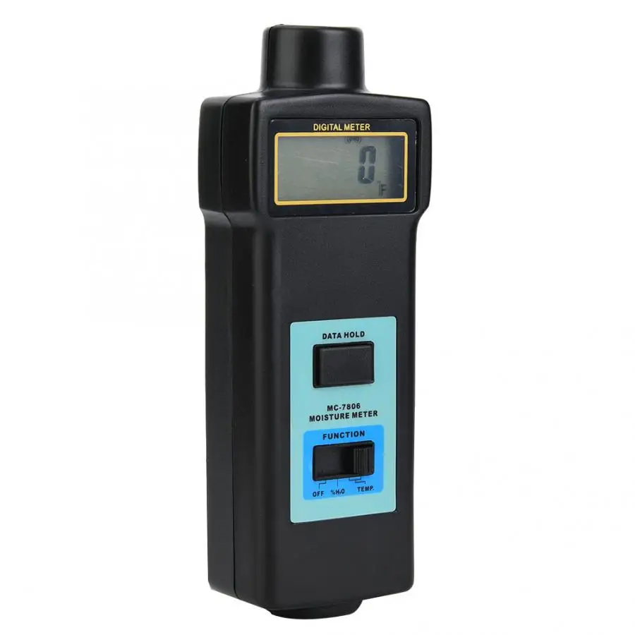 Moisture Tester Digital LCD Handhold Wood Moisture Meter Damp Detector Hygrometer Tester Sensor Moisture Detector