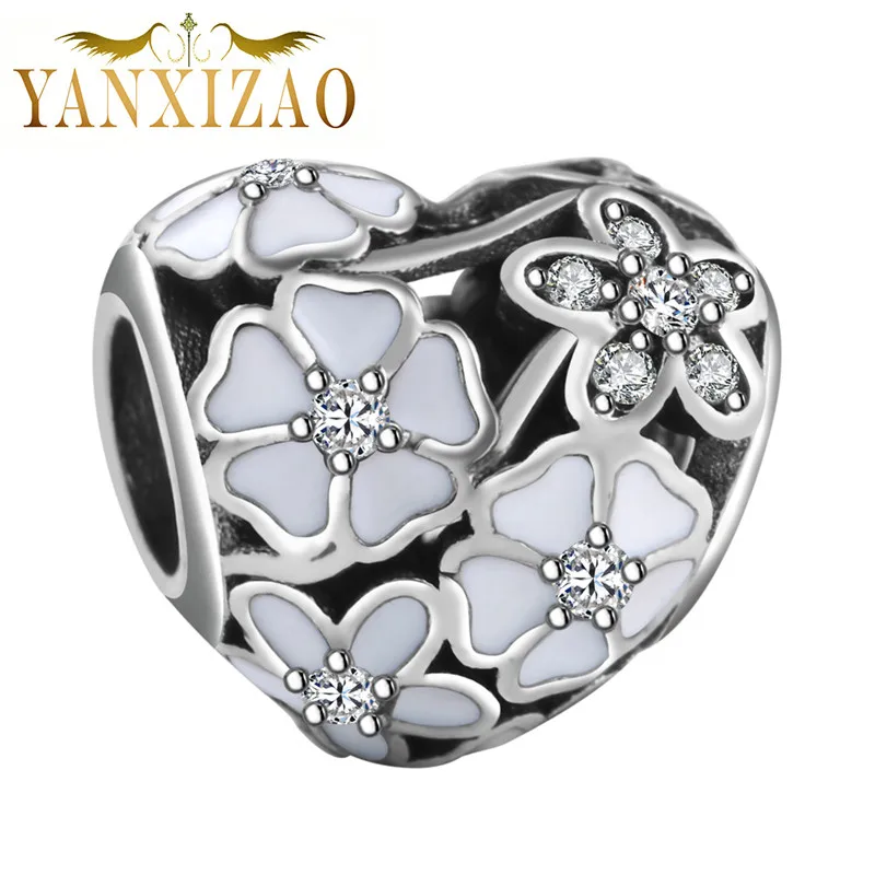 Diy ювелирные изделия для женщин Pulsera Fit Pandora Подвески Серебро 925 Regalos Bisuteria Kralen Voor Sieraden - Цвет: WW117