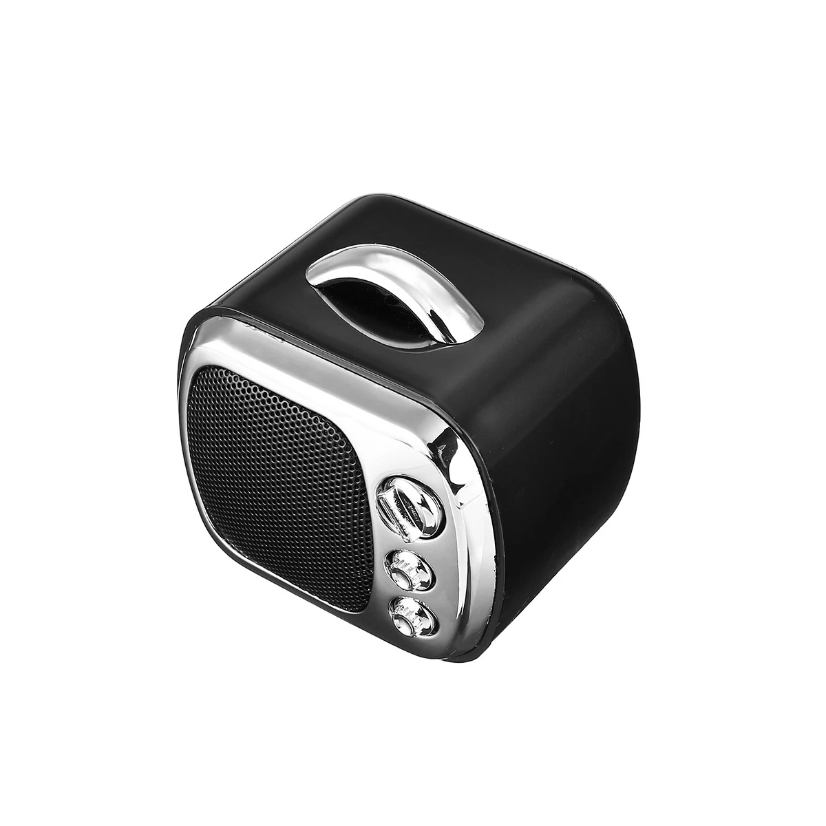 Black Портативный мини Bluetooth громкоговоритель в стиле ретро беспроводной музыкальный плеер бас Поддержка TF/AUX ТВ стерео динамик мобильный музыкальный плеер - Цвет: Black