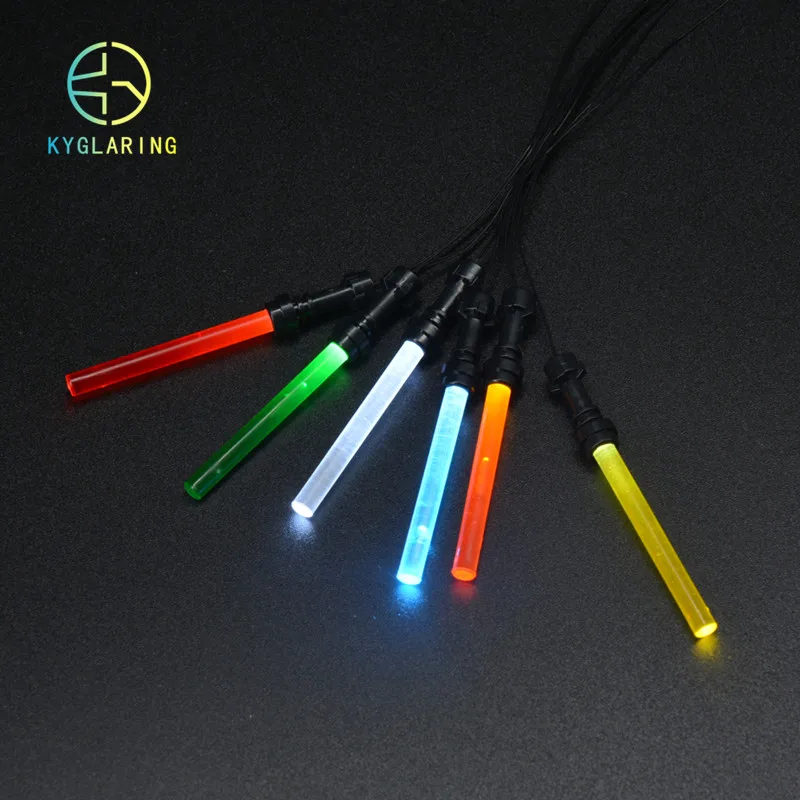 Kyglaring DIY Customized led lightsaber for lego Building Block City Street