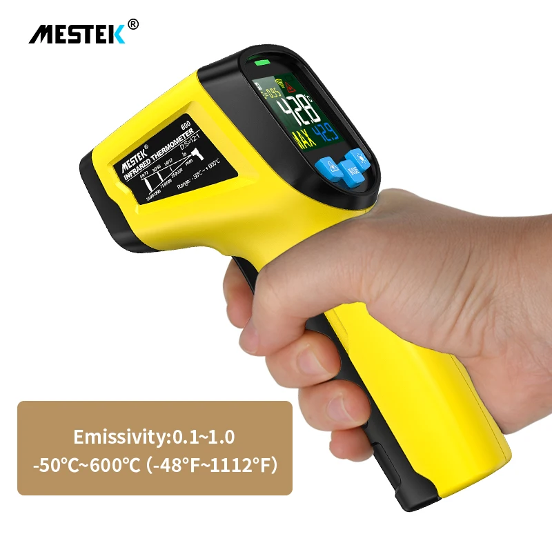 IR03 Celsius/Fahrenheit Infrared Thermometer Oil Temperature Gun Kitchen  Baking Air Conditioning Multifunctional Thermometer - AliExpress