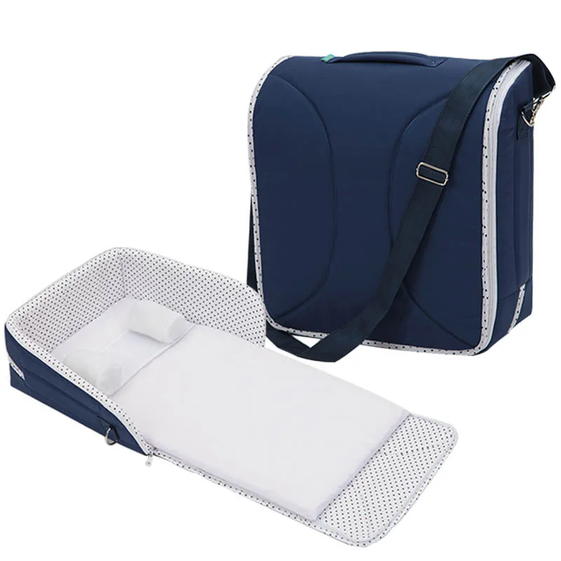

Portable Baby Bed Foldable Multifunctional Mummy Bag Large Capacity Baby Nest Newborn Cradle Infant Travel Carry Sleeping Basket