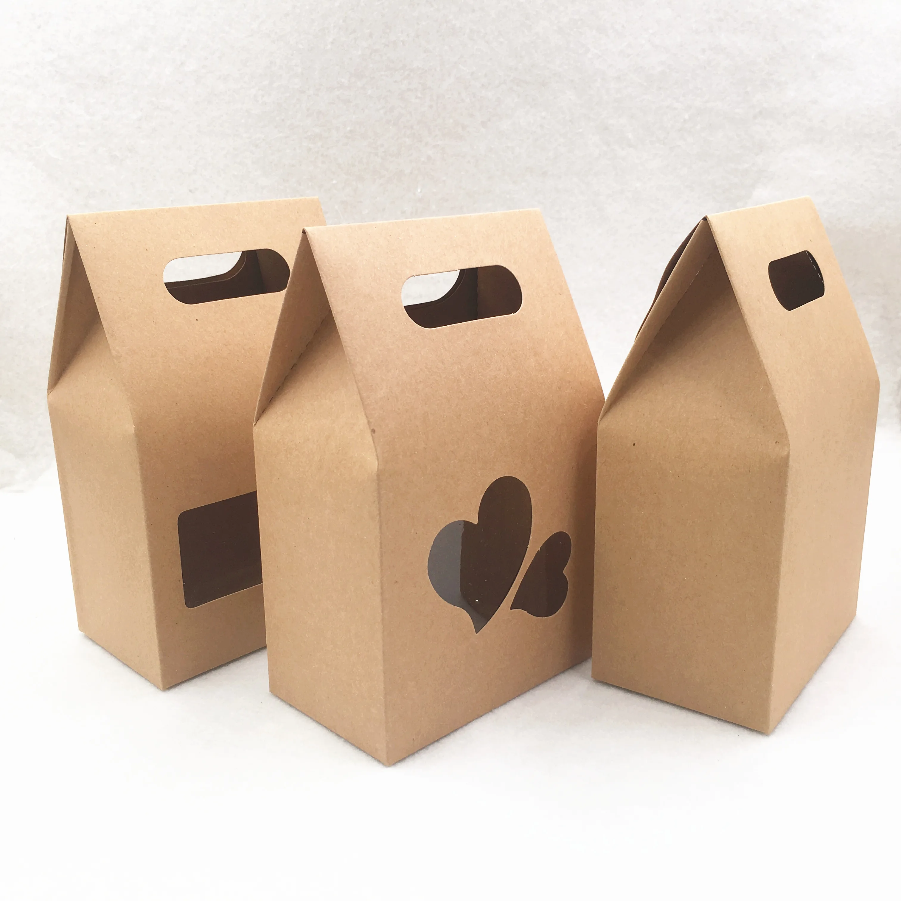 

8pcs/lot Kraft Paper Cardboard Box for Packing ,DIY White Packaging Boxes,Wedding Candy Boxes Handmade Food Bags