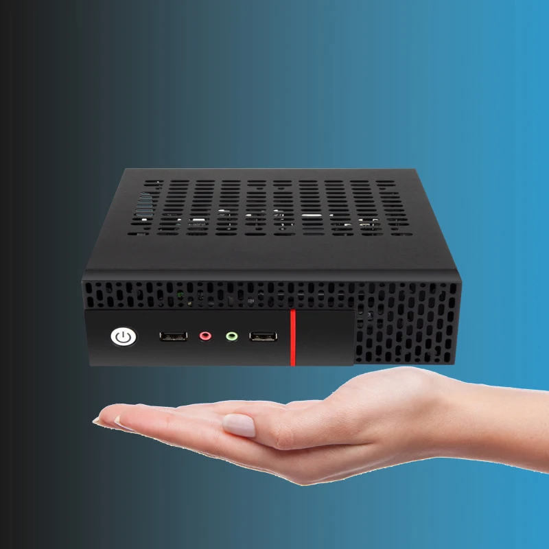 Хит-мини Itx Чехлы Usb2.0 2,5 дюймов Hdd Ssd Sgcc компьютерный игровой ПК настольный корпус HTPC
