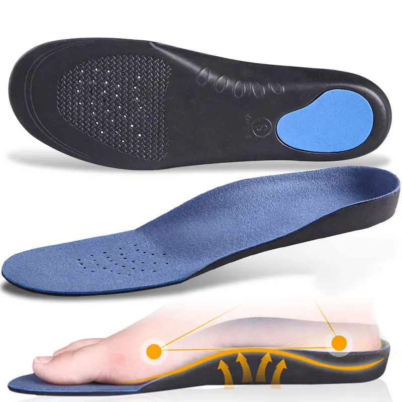 Plattféiss Sohlen fir d'Féiss, Orthesen, Héicht 3cm, Héichqualitativ 3D Premium Komfort, Plüschstoff, Orthopädesch Sohlen, Fousspolster_voghion.com
