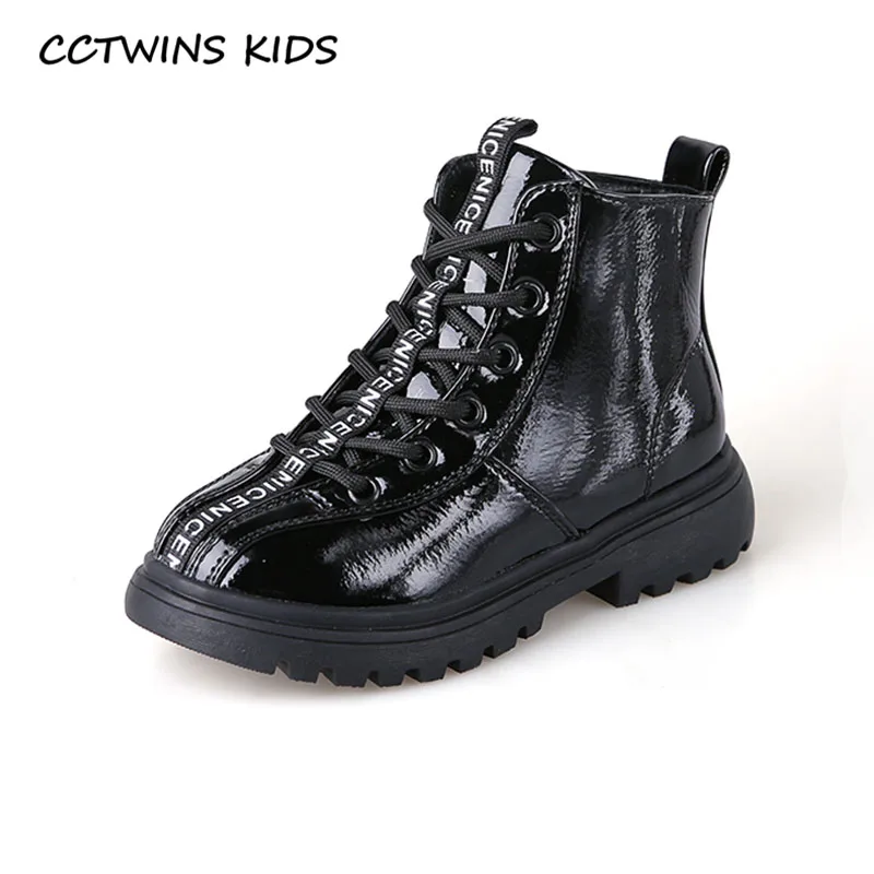 CCTWINS/детская обувь; коллекция года; Зимние Детские Модные ботильоны; детская обувь из искусственной кожи; брендовые теплые ботинки для девочек; для малышей; FB1782