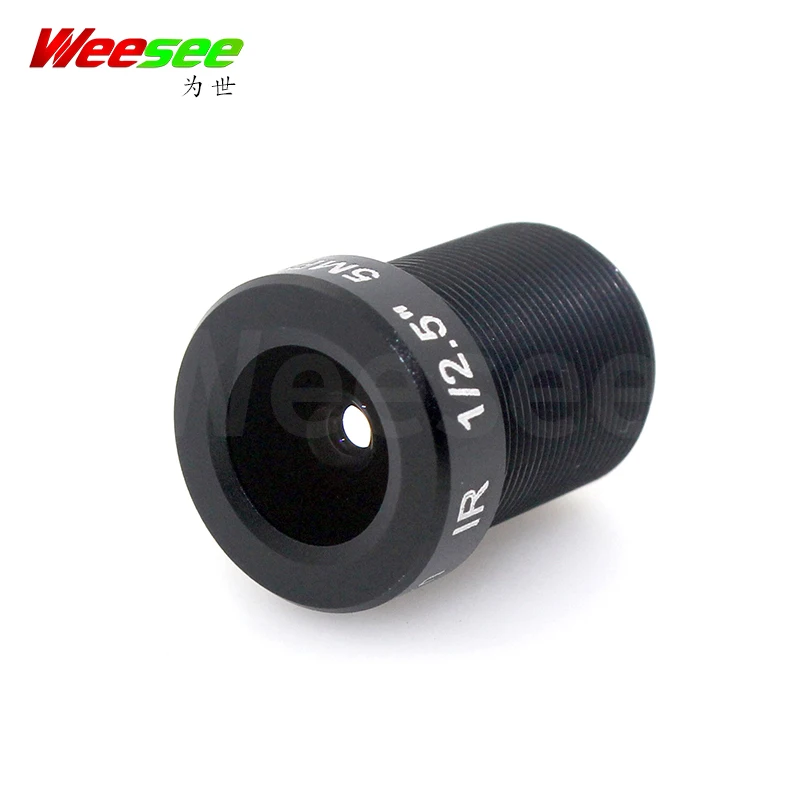 WS CCTV плата HD объектив 5MP IR M12 F1.8 4 мм объектив камеры безопасности