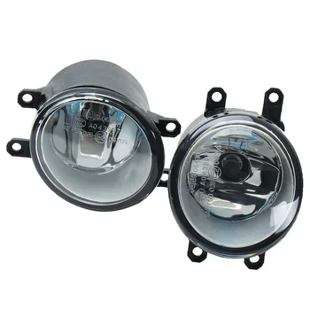 

2Pcs 12V Front Bumper Fog Light With Bulb Harness Wire Car Fog Lamp For Toyota Yaris S Base Sedan 4 Door 2006-2011