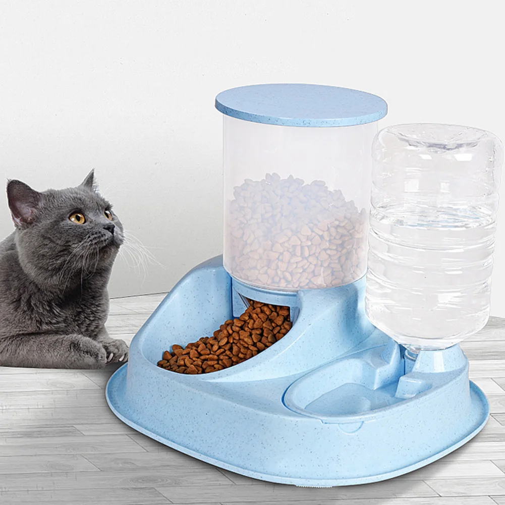 large dog food and water dispenser
