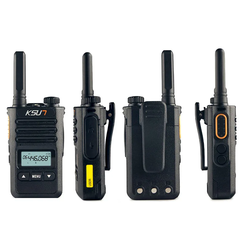 1 ou 2pc ksun 8w walkie talkie