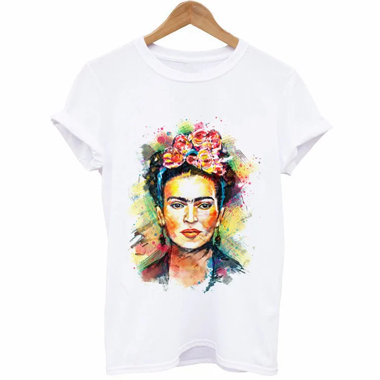 

2017 Short Sleeve Design Printed Pattern T-shirt Harajuku Women's T-shirt Hot Selling