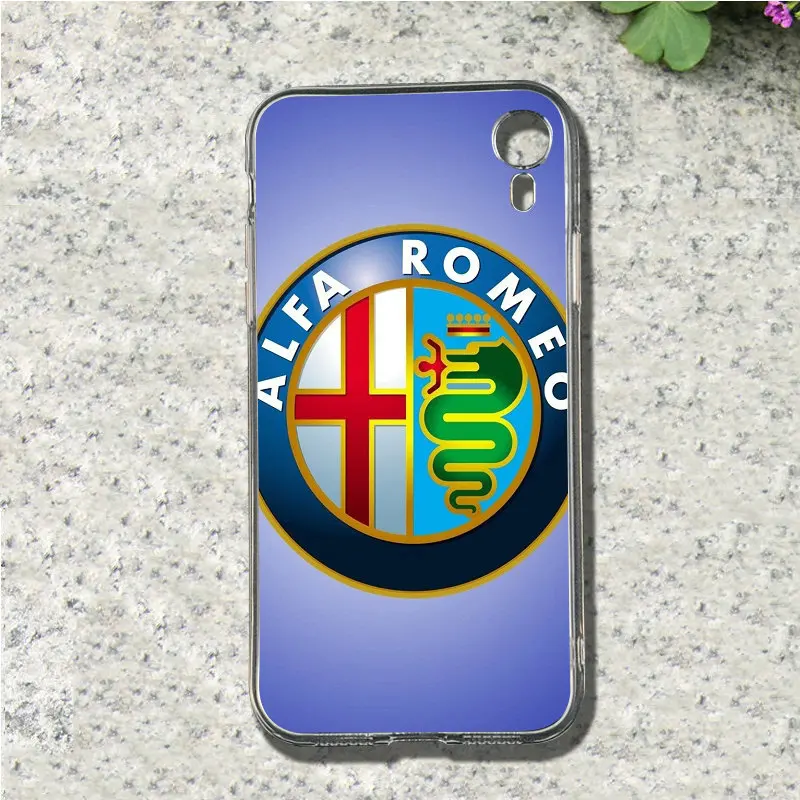 Мягкий чехол для samsung Galaxy Note 10 A10 A20 A30 A40 A50 A60 A70 A80 A20E M10 M20 M30 Pro Shell Hot Car Alfa Romeo Логотип Дизайн - Цвет: NO. 6