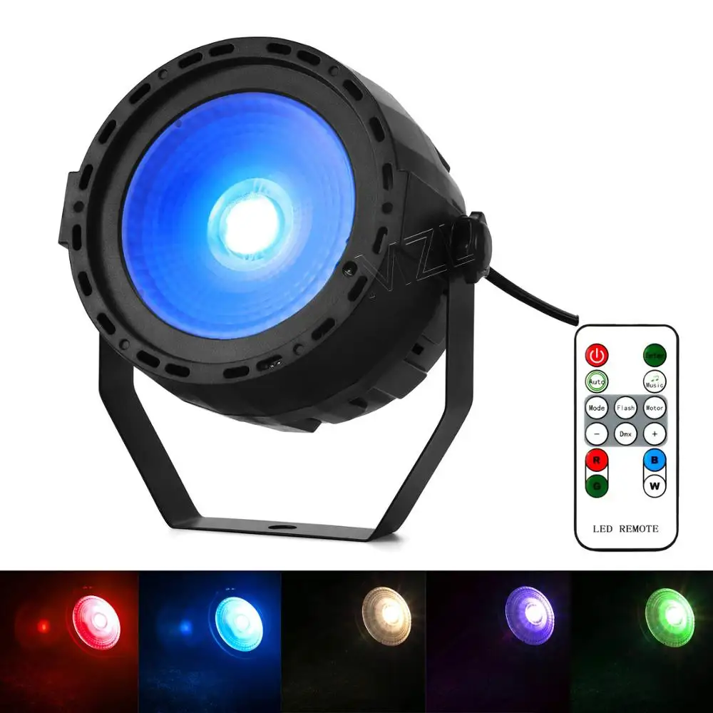 Mingzhi(8 шт./лот) 30 Вт COB led сценический светильник RGB мини par Светильник диско dj светильник эффект