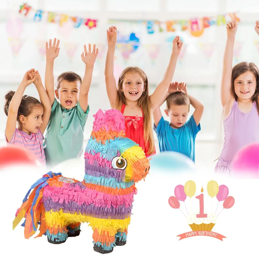 Donkey Pinata Candy Kids Pinata Toys Props Simulation Doll Pinata Candy And Toys Filler Pinatas For Birthday Party