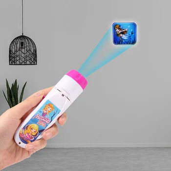

Projection Flashlight Children Projector Light Cute Cartoon Toy Night Photo Picture Light Bedtime Learning Fun Toys