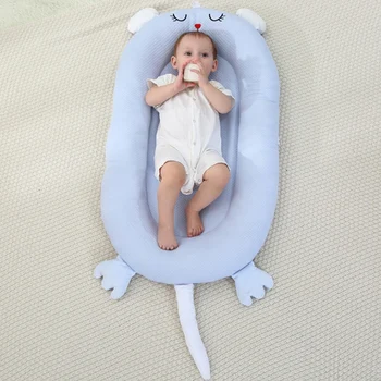 

Baby Bassinet For Bed Portable Baby Lounger For Newborn Crib Breathable And Sleep Nest With Pillow