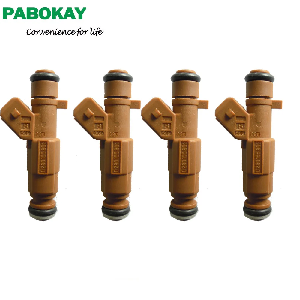 

4 PIECES x fuel injector for CITROEN EVASION XANTIA XM XSARA LANCIA ZETA PEUGEOT FIAT 0280155803 1984.C4 9628891480