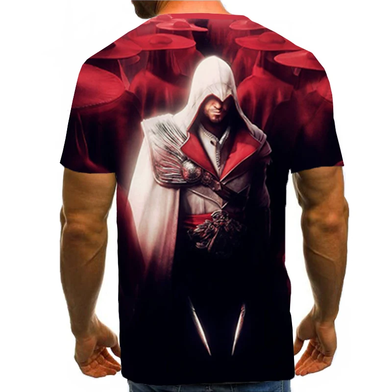 Call of duty Game 3D T-shirt streetwear for men and women popular short sleeves hrarjuku Game character casual tops t-shirts men