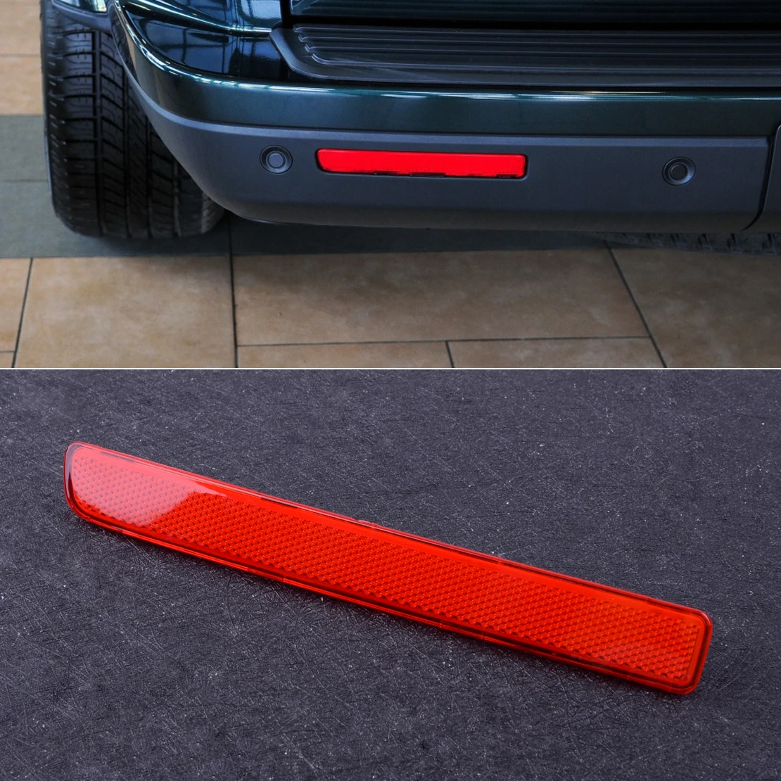 

DWCX XFF500030 Car Rear Left Bumper Reflector Brake Stop Parking Light fit for Discovery 3 4 LR3 LR4 Range Rover Sport