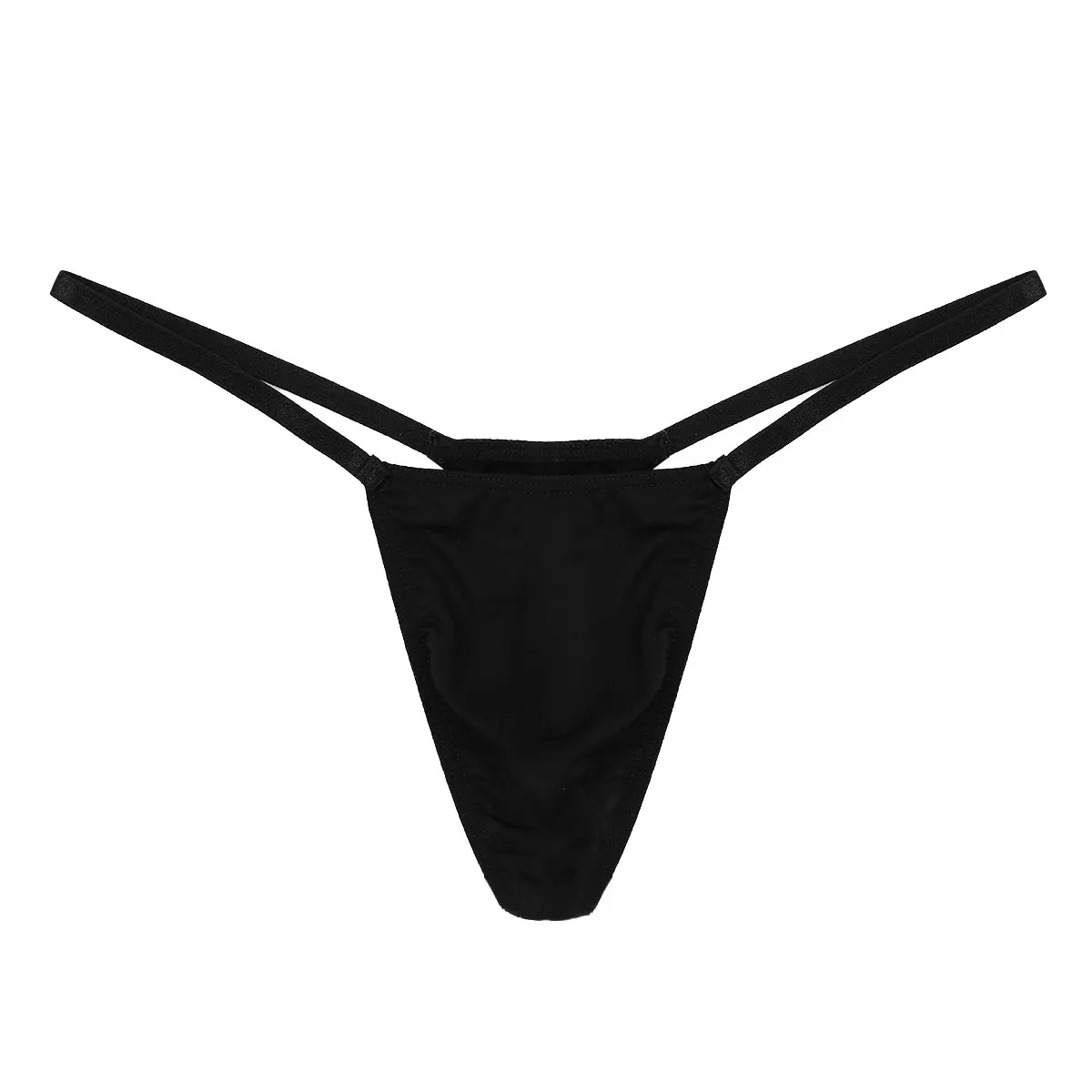 Men's Sexy Lingerie Sissy Panties See Through Underpants Low Rise Erotic Pearl G-strings Sheer Micro Thongs Male Gay Underwear