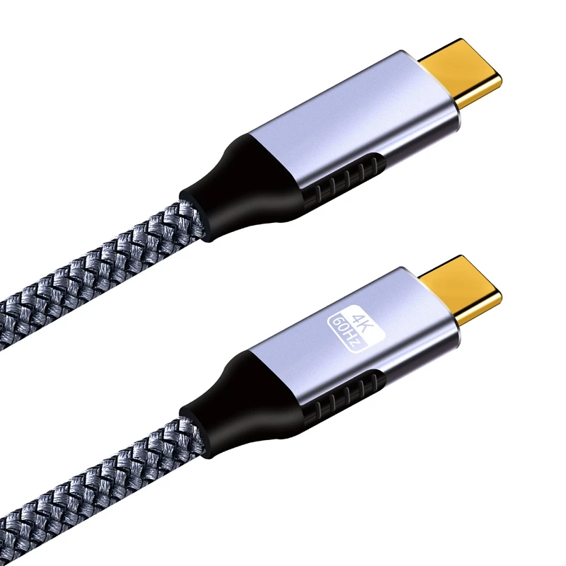TYPE-C to Cable 4K@60HZ Male Adapter 100W USB 2.0 Audio Video Transmission Charger Data 2 M | Компьютеры и офис