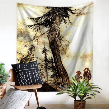 

India Witchcraft Tarot Tapestry Wall Hanging Sun Moon Wall Tapestry Wall Carpet Psychedelic Tapiz Witchcraft Wall Cloth Tapestry