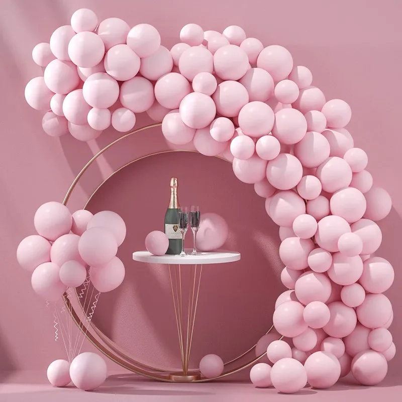 50/100pcs 5/10/12inch Candy Macaron Balloons Wedding Decoration Balloon Garland Arch Kit Rainbow Birthday Party Helium Baloon | Дом и сад