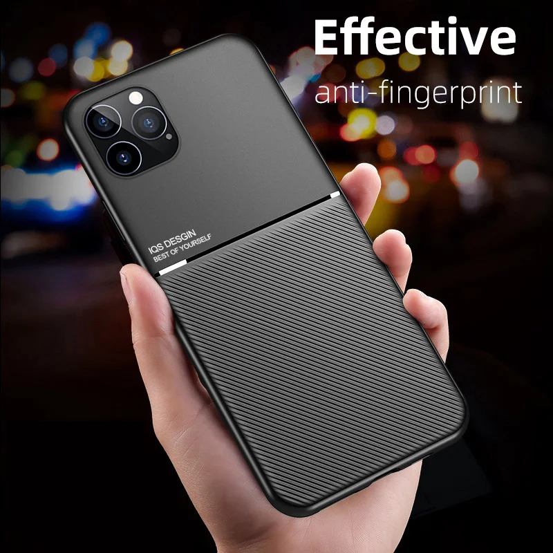 Shockproof Case For iPhone 11 12 Pro Max Case Funda For Apple iPhone11 7 8 SE2020 XR X XS 6S 6 Plus Magnet Car Holder Case Cover