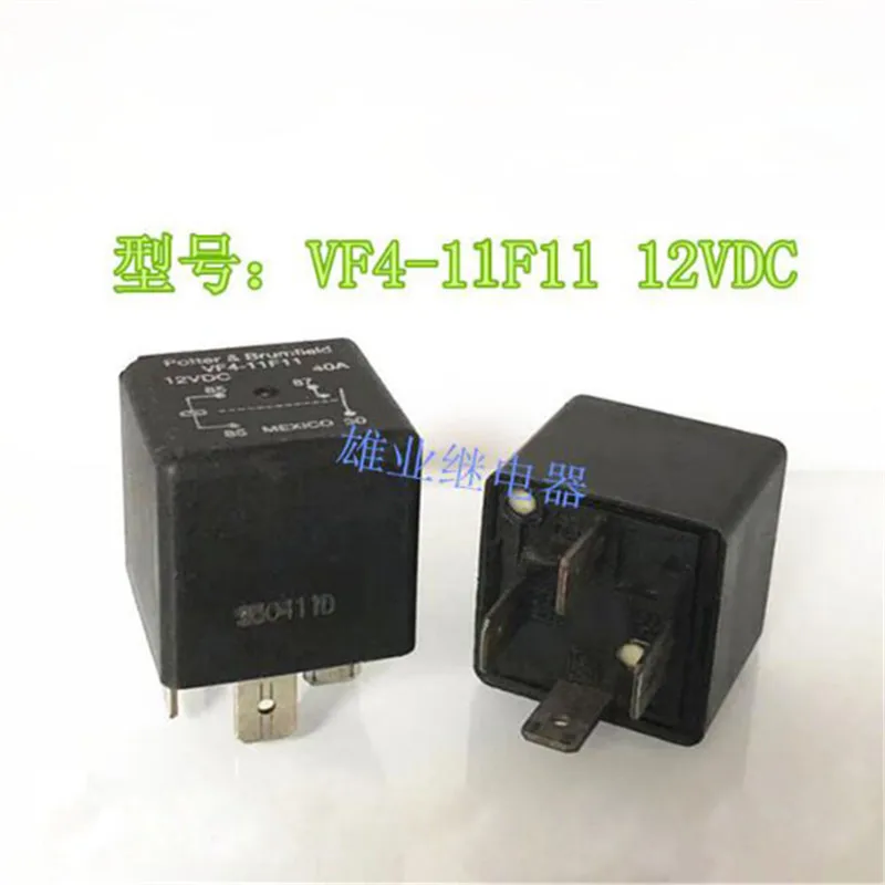Авто реле 12V VF4-11F11 VF411F11 VF4 11F11 12VDC 40A 4PIN