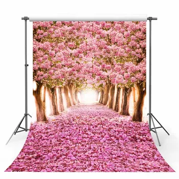 

mehofond Vinyl Photography Backdrops Flowers Computer Printed Photo Studio Backgrounds Valentine's Day and Wedding Backdrop