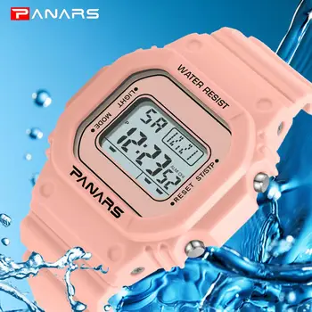 

PANARS G style Sport Watch Multi-function Mens Waterproof Wrist Watch LED Digital Woman Watch Alarm Timer Clock Relogio Feminino