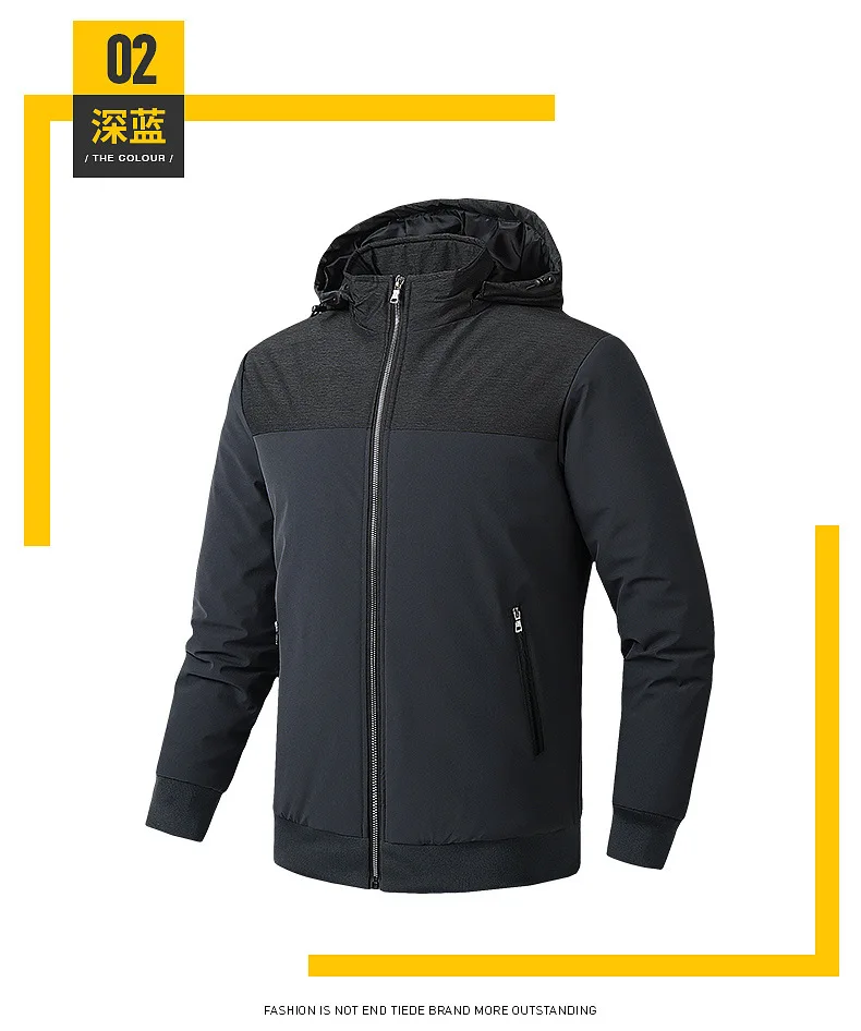 New Style Hooded OEM Cotton-padded Clothes Men's Batch Winter Thick Paul Warm Joint Cotton Coat down Jacket Cotton-padded Clothe