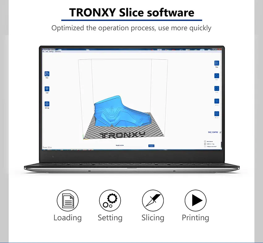Tronxy 3D принтер X5SA 400/X5SA Высокая точность 400*400*400 мм большой размер печати 3 5 дюймов TFT